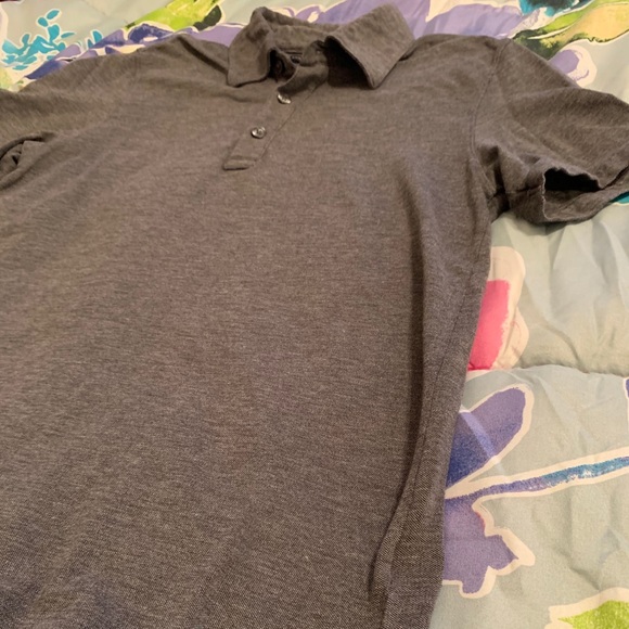 Banana Republic - Men’s Gray polo (Size Small) - Picture 4 of 5